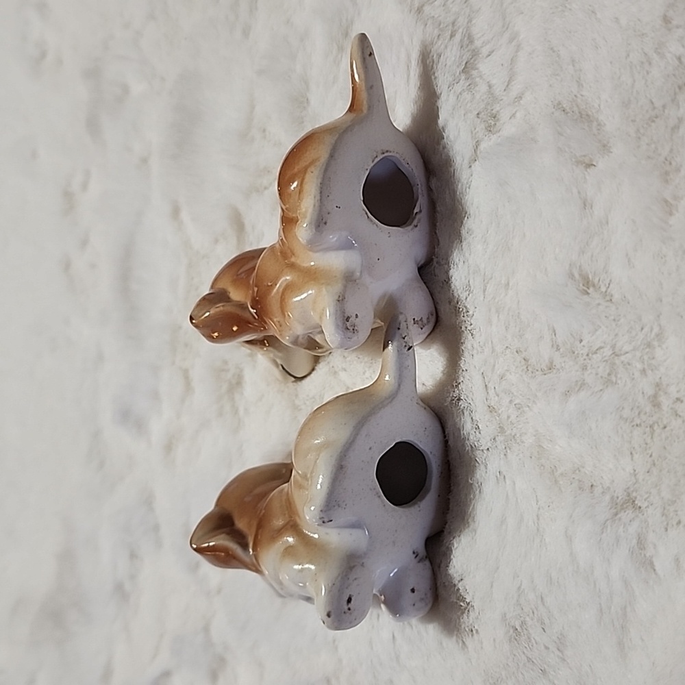 VINTAGE CERAMIC ๐ถ PUPPIES FIGURINES. ๐ถ - Picture 7 of 7